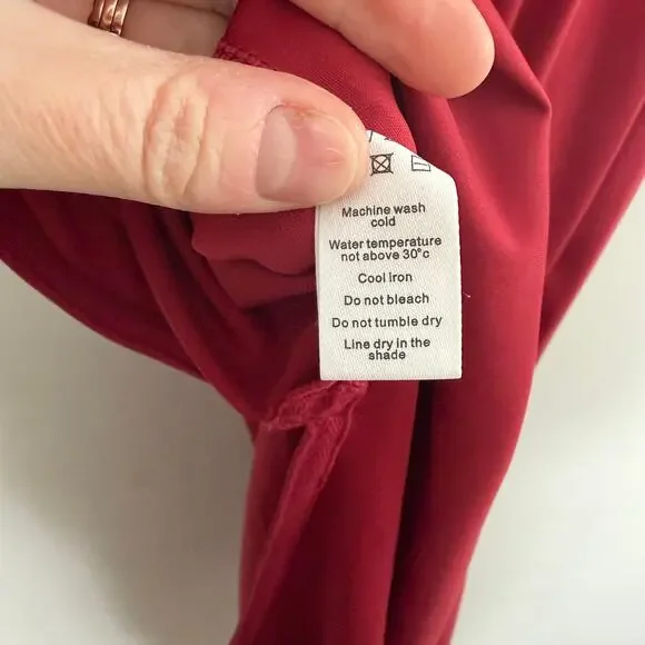 Popilush NWT Lace Bodice Midi Dress Shapewear Lingerie Size Large - Picture 12 of 12